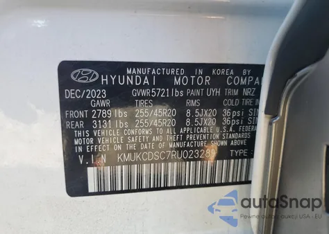 2024 Genesis Gv60 Advanced z USA, uszkodzony, nr VIN KMUKCDSC7RU023289